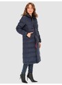 PERSO Woman's Coat BLH231010F Navy Blue