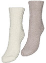 Sada 2 párů dámských vysokých ponožek Vero Moda