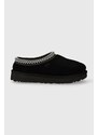 Semišové papuče UGG W TASMAN černá barva, 5955 BLK