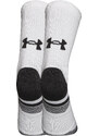 3PACK ponožky Under Armour bílé (1379512 100)