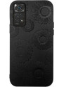 MFashion Obal Xiaomi Redmi Note 11 / Note 11S - Černé s květy rdn11-tpu-cekv
