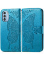 Pouzdro MFashion Motorola Moto G51 5G - modré - Motýl