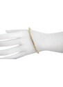 Klára Bílá Jewellery Unisex zlatý minimalistický náramek Hammer XXS (14-16cm)