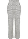 Trendyol 2-Pack Polka Dot Patterned Viscose Woven Pajama Bottoms