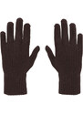 Rabionek Dámské vlněné rukavice Zoe tmavě hnědé