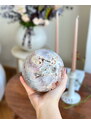 Gaia Crystal Velká koule, geoda z růžového ametystu Brazílie 1,8kg