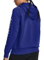 Mikina s kapucí Under Armour UA Rival Fleece Graphic Hdy-BLU 1379609-400