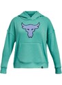 Mikina s kapucí Under Armour Pjt Rck Brhma Bull Fleece HD-GRN 1379027-369