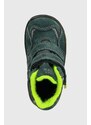 Dětské zimní boty Primigi zelená barva