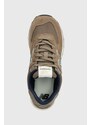Sneakers boty New Balance U574SBB hnědá barva