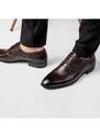 Ducavelli Sace Genuine Leather Men's Classic Shoes, Derby Classic Shoes, Lace-Up Classic Shoes.