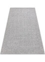 Dywany Łuszczów Kusový koberec Timo 5979 Light grey – na ven i na doma - 80x150 cm