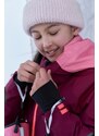 Dívčí zimní lyžařská bunda Reima Posio tyrkysová