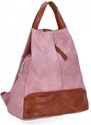 Dámská kabelka batůžek Herisson pudrová růžová HR1452B586