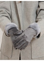 Women's winter warm gloves grey Shelvt