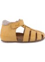 Dětské kožené sandály Emel E2663-16 Žlutá