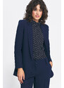 Nife Woman's Blazer Z51 Navy Blue