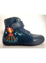 Svítící zimní boty DD Step W050-323 Royal Blue