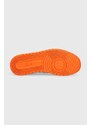 Kožené sneakers boty Lacoste L001 MID oranžová barva, 46SFA0027