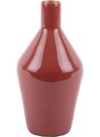 Time for home Červená kovová váza Conelo 22 cm