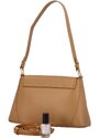 David Jones Módní dámská malá koženková crossbody Alison, camel