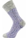 MOLDE extra silné froté ponožky VoXX modro-růžová 35-38