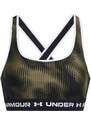 Under Armour Dámská sportovní kompresní podprsenka Under Amour Crossback Mid Print