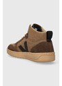 Semišové sneakers boty Veja V-15 Suede hnědá barva, VQ0303310A