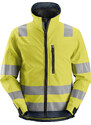Snickers Workwear Reflexní softshellová bunda AllroundWork, třída 3 žlutá vel. XS