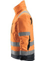 Snickers Workwear Zimní reflexní bunda AllroundWork 37.5, třída 3 oranžová vel. XS