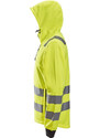 Snickers Workwear Reflexní mikina AllroundWork na zip, třída 2/3 žlutá vel. XS