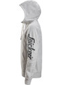 Mikina Snickers Workwear na zip s kapucí šedá vel. XS