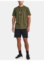 Khaki tričko Under Armour UA M Branded GEL Stack SS