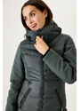 Dámský zimní kabát GARCIA ladies outdoor jacket 2942 xanadu