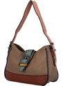 Dámská crossbody kabelka khaki - MaxFly Lylah Khaki