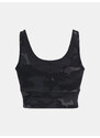 Under Armour Tílko Meridian Fitted CropTankPrnt-BLK - Dámské