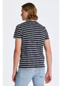 TRIČKO GANT STRIPED SS T-SHIRT bílá XS