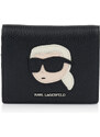 PENĚŽENKA KARL LAGERFELD K/IKONIK 2.0 LEATHER BIFLD WLT