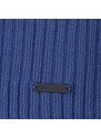 Pierre Cardin Ribbed Crew Knit Mens Mid Blue/Navy