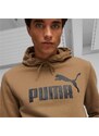 Puma ESS Big Logo Hoodie FL (s) brown