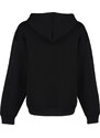 Trendyol Black Stones Print Oversize/Wide Fit Knitted Sweatshirt with Fleece Fleece