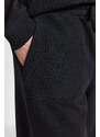 Trendyol Black More Sustainable Oversize/Wide-Fit Pocket Textured Sweatpants