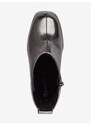 Dámské kotníkové boty na podpatku ve stříbrné barvě Tamaris - Dámské