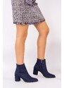 Fox Shoes Women's Navy Blue Boots