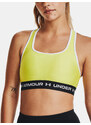 Under Armour Podprsenka Crossback Mid Bra-YLW - Dámské