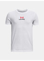 Under Armour Tričko UA SCRIBBLE BRANDED SS-WHT - Kluci