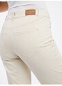 Orsay Béžové dámské zkrácené straight fit džíny - Dámské