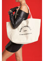 KABELKA KARL LAGERFELD K/RUE ST GUILLAUME CANVAS TOTE