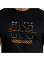 Sportovní tričko Iron Aesthetics Believe, černé