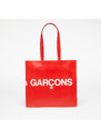 Comme des Garçons Wallets Comme des Garçons Huge Logo Tote Bag Red